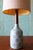 Sky Blue 1960s Gordon and Jane Martz M208 Lamp for Marshall Studios Sky Blue With White Dots 27.5" For Sale - Image 8 of 10
