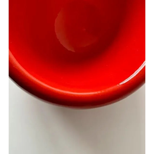 1970s 1970s Timo Sarpaneva for Rosenthal Studio Line Rocking Pottery Bowl For Sale - Image 5 of 9