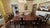 1990s Henkel Harris Mahoganoy Dining Room Table and 6 Chairs - Set of 7 For Sale - Image 9 of 10