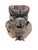 Unique Vintage Large African Tribal Beaded Kuba Royal Head Mask Congo 15" H For Sale - Image 10 of 13