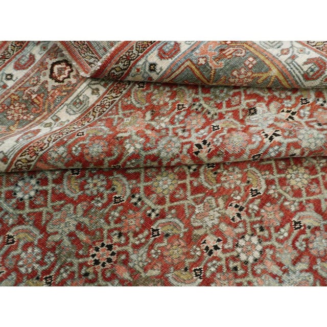 Galerie Shabab Collection Early 20th Century Persian Bidjar Room Size Carpet For Sale - Image 10 of 10