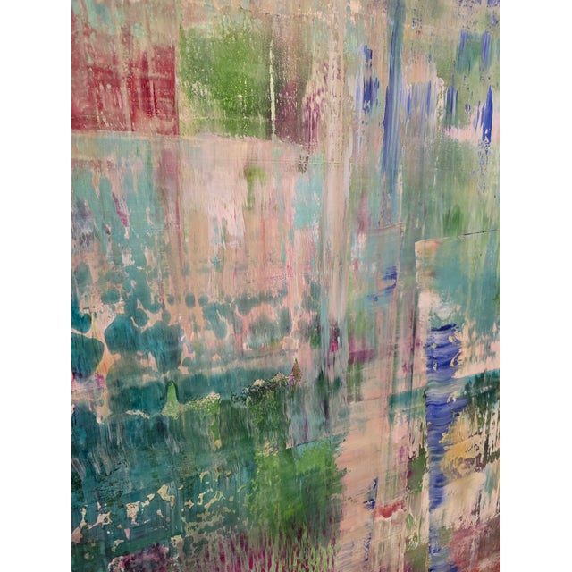 Museum Quality Abstract Expressionist Painting Kloe Vano For Sale - Image 10 of 12