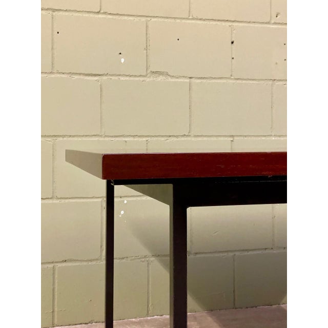 Extendable table model 413SP by Fred Ruf for Knoll International, first owner, with original purchase receipt from Knoll...