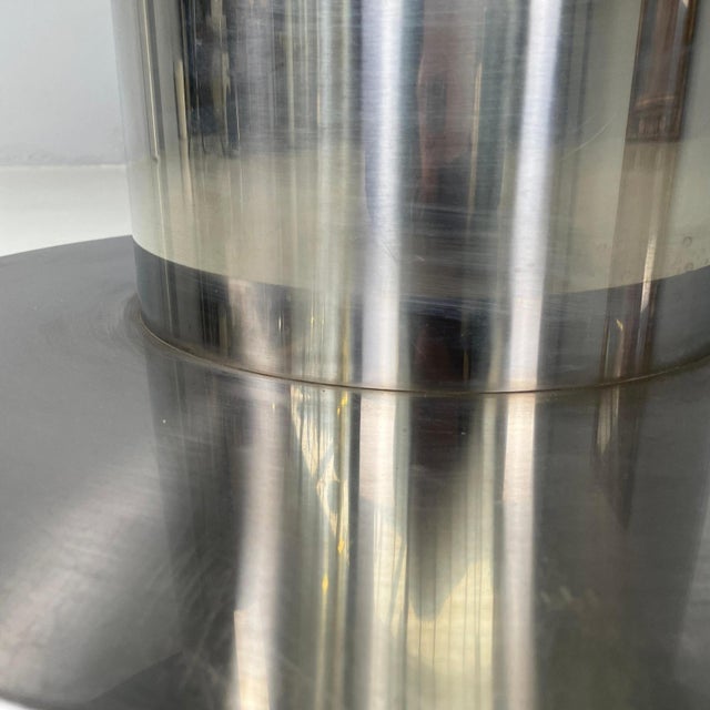 Italian Modern Round Dining Table Cidonio attributed to Antonia Astori for Cidue, 1970s For Sale - Image 15 of 18