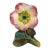 Small 19th Century Majolica Wild Rose Vase Delphin Massier For Sale