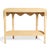 2020s Sally Natural Scalloped Rattan Console For Sale - Image 5 of 9