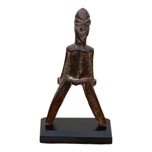 Yoruba Youth's Carved African Slingshot