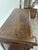 Traditional Henri II Style 2-Body Hunting Buffet in Carved Oak with Glass Top For Sale - Image 3 of 10