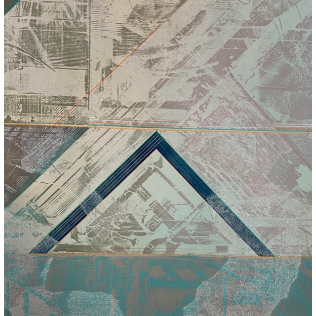 Robert Kelly (born 1956). "Kalasa III" pencil signed, dated 1985, titled and numbered 25 of 50. Plate 28 x 23.5 inches,...