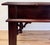 Wood Vintage Sligh-Lowry Chippendale Style Leather Top Mahogany Executive Desk For Sale - Image 7 of 12