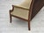 Danish 2-Seater Highback Sofa in Furniture Velour and Lacquered Teak Wood, 1950s For Sale - Image 17 of 18