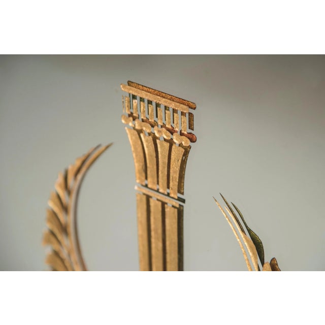 Art Deco Decorative Wall Mirror, 1940 For Sale - Image 4 of 9