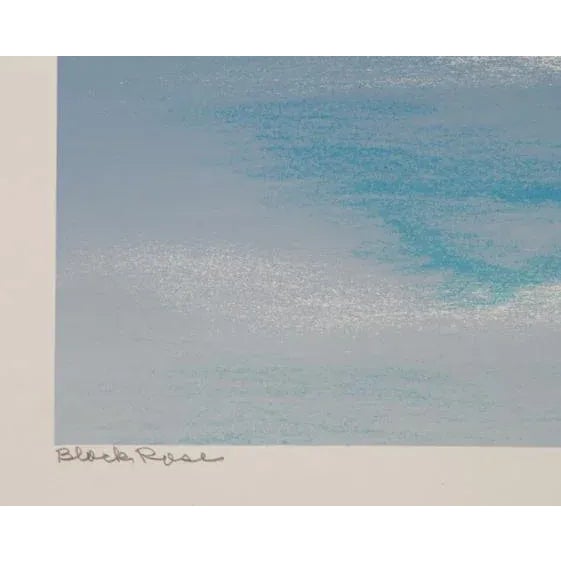 John Cedarstrom, "Black Rose", Serigraph For Sale - Image 4 of 5