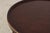 2000 - 2009 Baker Burl Walnut Mahogany Round Lamp Table For Sale - Image 5 of 13