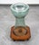 Mid Century Modern Glass Planter Floorstanding Vase Studio Hand Blown Vintage 70 For Sale - Image 9 of 12