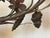 Antique French Iron Candelabra, Grapes and Wheat Motif For Sale - Image 9 of 16