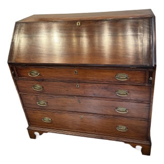 American Antique Cherrywood Desk For Sale
