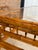 Wood Vintage Brighton Pavilion Style Bamboo Coffee Table With Glass Top For Sale - Image 7 of 12