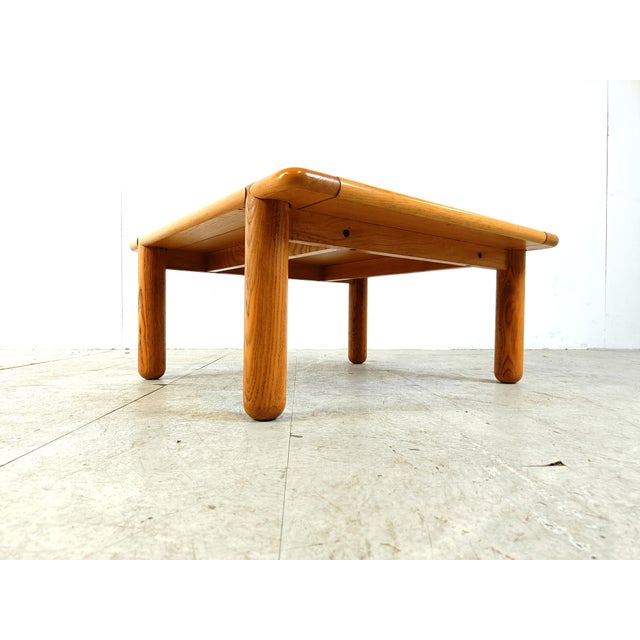 Mid-Century Wooden Coffee Table, 1970s, in Good conditions. Designed 1970 to 1979