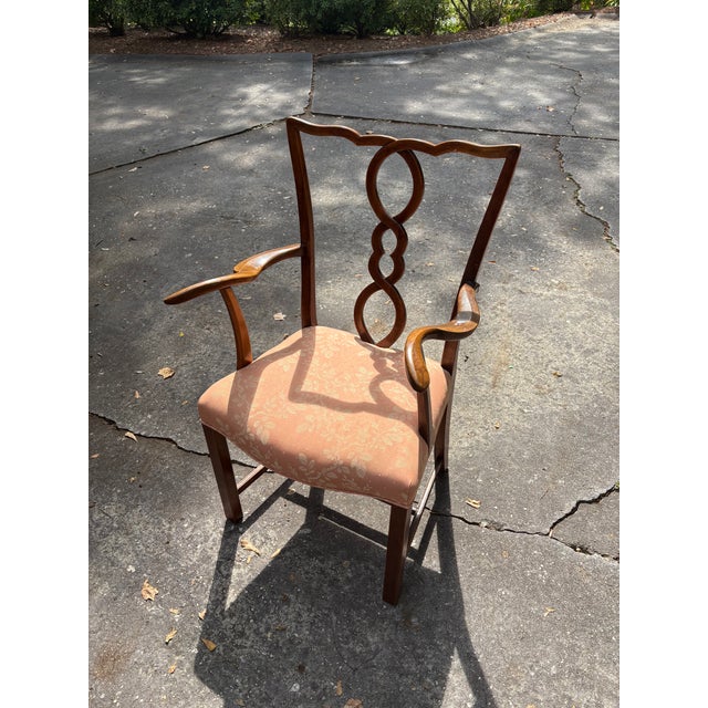 English 18th Century Chippendale Chair of Unusual Style For Sale - Image 9 of 10