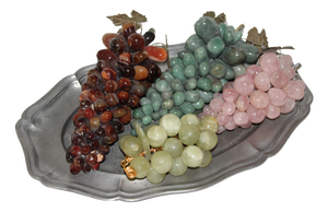 Stone Grape Cluster, 1970s, Set of 4