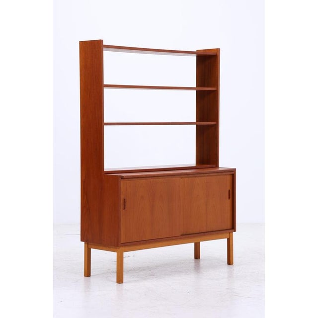 Vintage Teak Bookcase in Wood, 1960s For Sale - Image 18 of 18