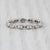0.20ctw Diamond Band 18k White Gold Stackable Wedding Ring Size 6 For Sale - Image 4 of 8