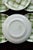 Vintage Earthenware Dessert Plates with Green Tablecloth Pattern from Moulin Des Loups, 1960s, Set of 6 For Sale - Image 6 of 8