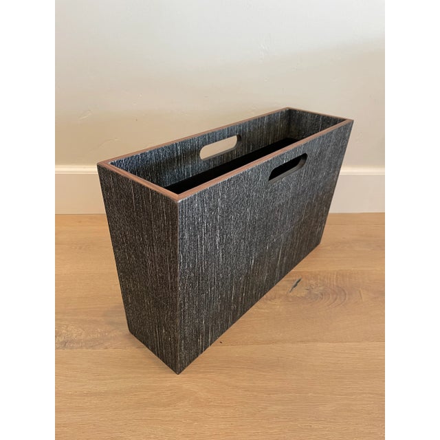 Made Goods Bruges Magazine Rack Pigeon & Poodle For Sale - Image 4 of 9