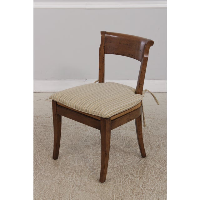 Set of 6 Guy Chaddock Country French Dining Room Chairs For Sale - Image 15 of 18