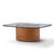 Mid-Century Modern Vladimir Kagan Mid Century Walnut Snail Coffee Table For Sale - Image 3 of 9