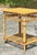 Vintage Coastal Woven Rattan Side Table For Sale - Image 12 of 12