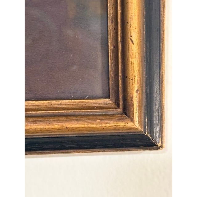 1990s Jan Dorer Signed Original Watercolor Abstract Landscape, Framed For Sale - Image 9 of 13