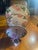 Franciscan Desert Rose 3 Tired Cake Stand Wedding Display, cupcakes, stand, dessert stand, the bottom plate is a dinner...