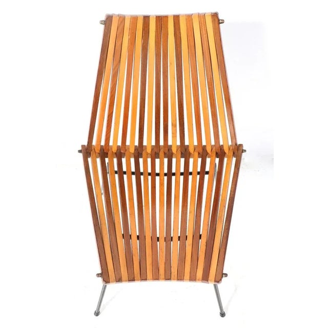 Wood Mid-Century Modern Model 218 Side Chair by Dirk Van Sliedregt for Rohé, 1960s For Sale - Image 7 of 10