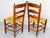 French Straw and Elm Chairs, Late 19th Century, Set of 8 For Sale - Image 10 of 18