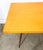 Mid Century Modern Dining Table Blonde Wood Metal Legs Rectangular Vintage MCM For Sale - Image 10 of 12