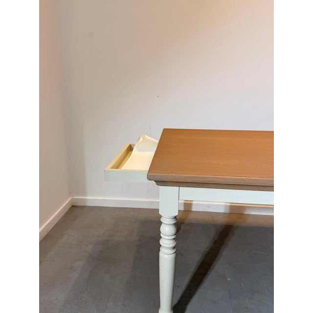 Rural Oak Dining Table For Sale - Image 3 of 6