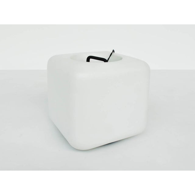 Bauhaus Large Outdoor Lamp with Transportable Handle from Veart, 1980s For Sale - Image 3 of 5