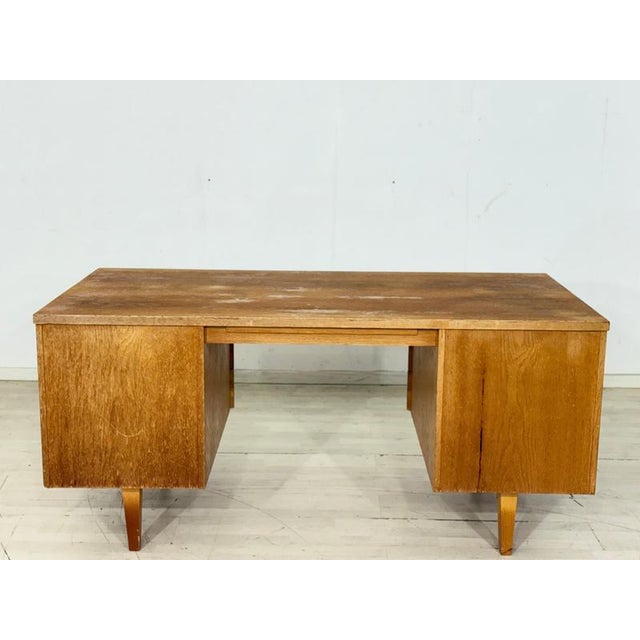 Vintage Freestanding Desk in Oak from Ikea, 1960s For Sale - Image 16 of 17