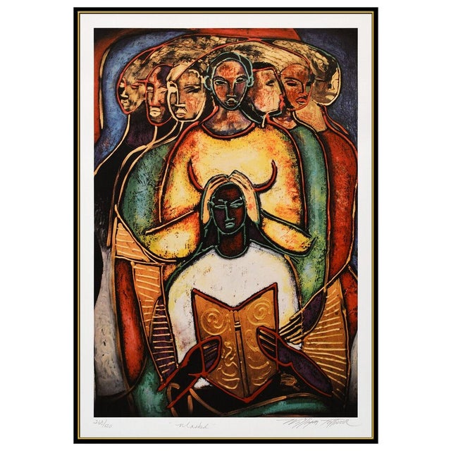 Message us to inquire about custom framing options! (Included for free with every purchase) The artwork here, "Masked", is...