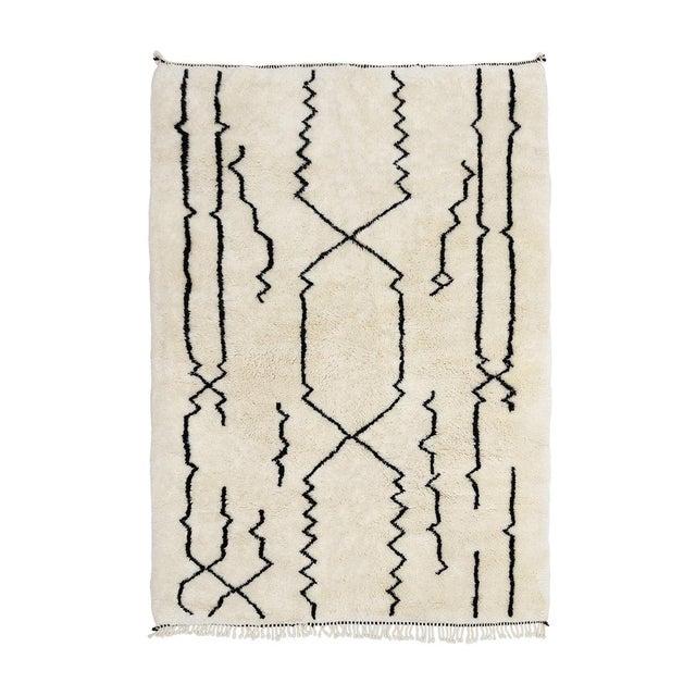 Hand-Knotted Wool Rug by Azele Studio For Sale - Image 12 of 12