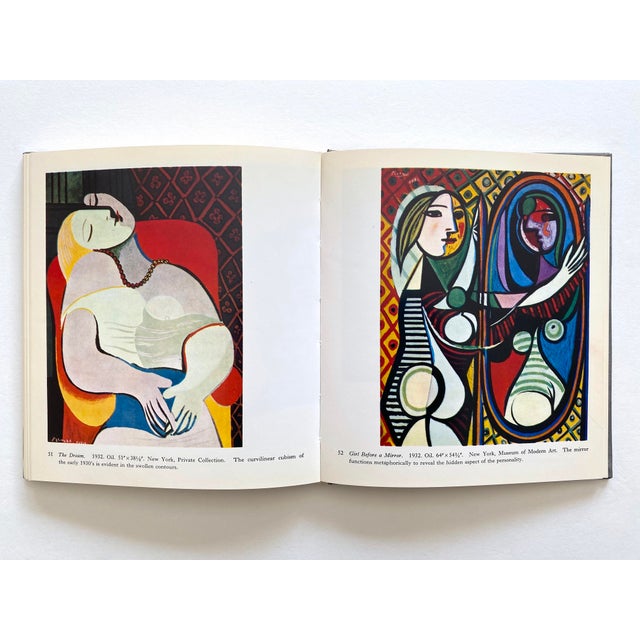 Paper Pablo Picasso Vintage 1967 First Edition Lithograph Print Hardcover Mid Century Modernist Art Book For Sale - Image 7 of 12