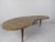 Italian Modern Kidney Shaped Coffee Table For Sale - Image 4 of 9
