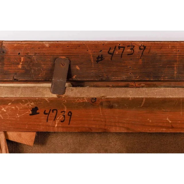 Portrait of Jean-Antoine De Mesmes Prémier Président, Oil on Canvas Painting C. 1835, Framed For Sale - Image 10 of 12