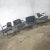 Gray Late 20th Century Gray & Chrome Cantilever Chairs by United Chair Co Style of Steelcase Set of 4 For Sale - Image 8 of 12