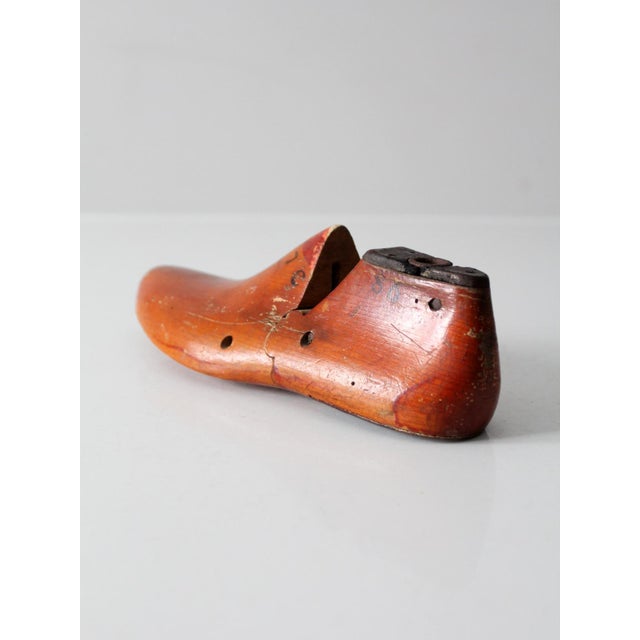 Early 20th Century Wooden Cobbler’s Shoe Form For Sale - Image 12 of 13