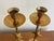 Late 20th century brass cherub putti candlestick holders with a charming pair of cherub or putti on each stem. Most items...