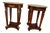 1930s Marble Top Center Tables - a Pair For Sale