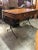 Brown Directoire Style Oak & Iron Writing Desk For Sale - Image 8 of 10